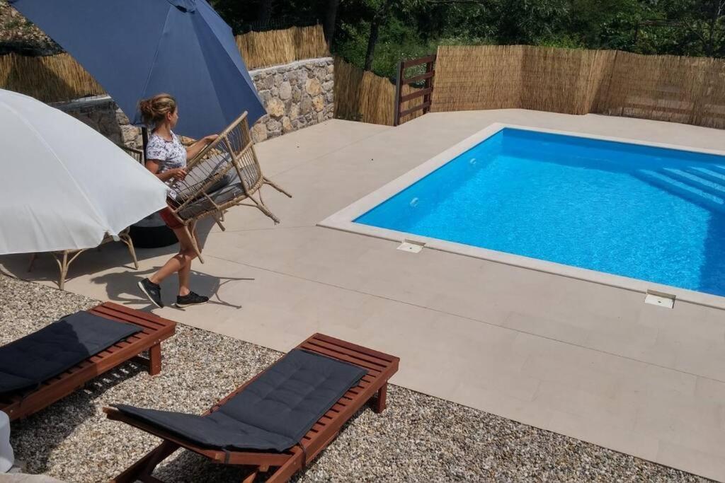 Holiday Home With Private Pool Near Opatija Jurdani 外观 照片